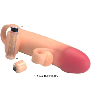 ROMANCE - MANCHON PÃNIS VIBRANT NATUREL